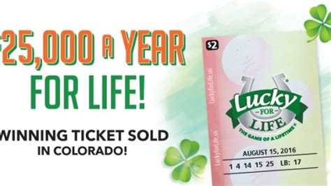 Colorado lucky for life winning numbers. Things To Know About Colorado lucky for life winning numbers. 